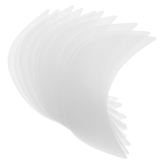 UPGRATOR 10Pcs Caps Brim Liner Hat Brim Plastic Hat Inserts Shape for Men Women Children Casual Wear 16.50X11.00X0.10CM