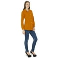 thumbnail image 3 of Button Down Long Sleeve Top Kurta Cotton Shirt Blouse Women Wear, 3 of 4