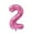 C, variant on Party Balloons Decorations,Pink Foil Number 0 Balloon, 40 Inch Large Helium Mylar Balloon for Birthday, Anniversary, Party Decorations, Reusable and Easy to Inflate