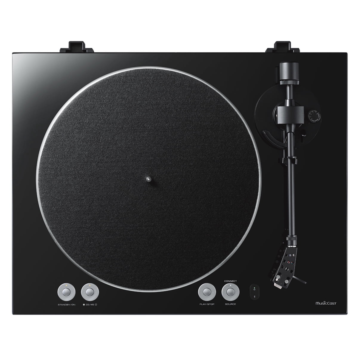 Yamaha MusicCast Vinyl 500 Wi-Fi Turntable (Piano Black)