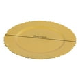thumbnail image 3 of 100 PCS Charger Plates Charger Plates Set Modern PP Charger Plates Gold Round Charger Plate for Wedding Party Hotel, 3 of 17