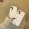 thumbnail image 3 of Compatible with iPhone 7/8/SE/SE 2Case with Cute Flowers Floral Pattern for Women Girls Soft Silicone Love Lens Protection Case for iPhone 7/8/SE/SE 2-White, 3 of 9