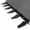 Black, variant on Acekid Bucket Tooth Bar for Tractor Loader, 60Inch 4560 Lbs Capacity, Fits 1/2Inch Cutting Edges, No Drilling, Heavy-Duty Steel, Black