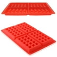 thumbnail image 5 of Vikakiooze Sizzling savings Silicone Mini Waffles Pan Cake Baking Baked Muffin Cake Chocolate Mold Tray DIY, 5 of 6