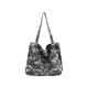 thumbnail image 2 of Sonducket Bolso de lona portátil Ligero y fácil de almacenar en cualquier lugar y portátil es una bolsa de compras simple Bolsas de mensajero y de hombro gris, 2 of 6