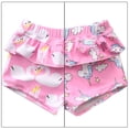 thumbnail image 6 of Girl Swim Trunk Ruffled Swim Shorts Cartoon Swim Shorts Boardshorts Toddler Girl Swimming Trunk for Training, 6 of 8