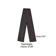 thumbnail image 3 of INSPIRE CHIC Women's Polka Dots Skinny Scarf Head Neck Wrap Neckerchief Hair Band Black, 3 of 6