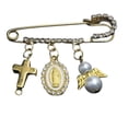 thumbnail image 1 of Seguro de Proteccion para embarazadas, seguro de proteccion para bebes, Virgen de Guadalupe broche, 1 of 5