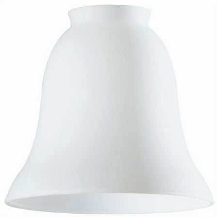 Design Ceiling Fan Light Shade Westinghouse Lighting 2.25'' Ceiling Fan Fitter Bell Shade in White Opal (Set of 5) ()