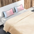 thumbnail image 5 of Yayeee Pillowcase Standard Size Set of 2 Satin Wrinkle Resistant Pillow Case, Light Pink Gradient, 5 of 7