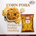 thumbnail image 5 of Aiva Corn Poha 14 OZ | Thin Flattened Corn Flakes, Ready to Fry, Quick Snacks, Corn Chivda, Light & Crispy, 5 of 5