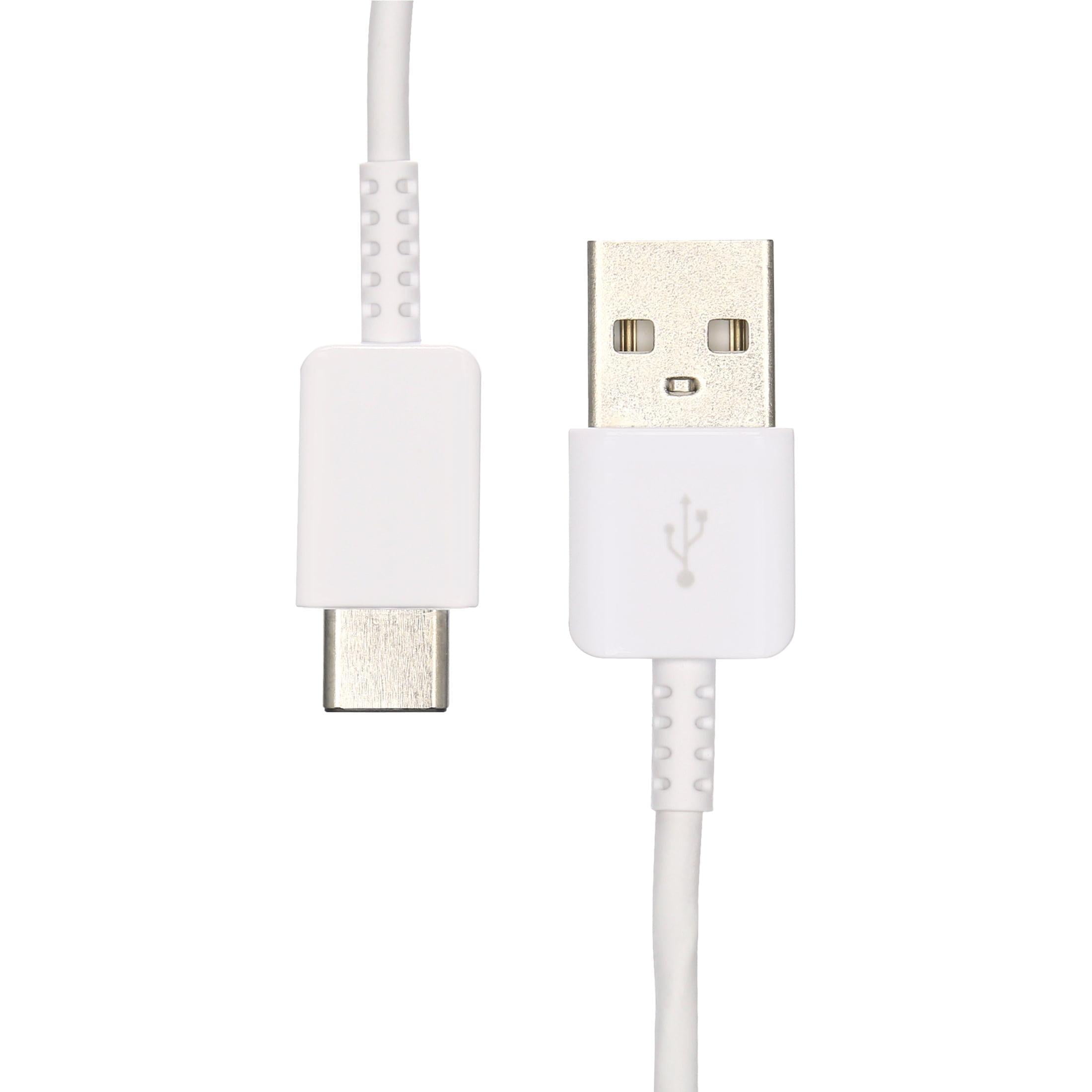 Samsung Galaxy USB-C Cable (USB-C to USB-C) - White- US Version with  Warranty, Laptop