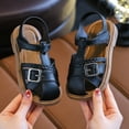 thumbnail image 4 of Kureaily Girls Sandals For Toddlers Soft Sole Comfortable Everyday Wear Adjustable Straps Beach Outdoor Casual Footwear For Baby To 2.5-3 Years, 4 of 5
