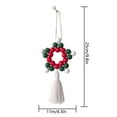 thumbnail image 5 of XWSHYW Adornos Colgantes Pentagrama Navideño, Cuentas de Madera, Joyería, Decoración Del Hogar, Colgante de Pared, Sala de Estar, Manualidades para El Hogar, 5 of 5