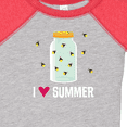 thumbnail image 4 of Inktastic I Love Summer Cute Fireflies Boys or Girls Baby Bodysuit, 4 of 5