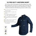 thumbnail image 2 of First Tactical FT-111011-729-L-R Men Pro Duty Long Sleeve Shirt, Midnight Navy - Large, 2 of 6