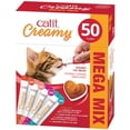 thumbnail image 2 of Catit Creamy Mega Mix Multipack Lickable Cat Treats, 50 count, 2 of 2