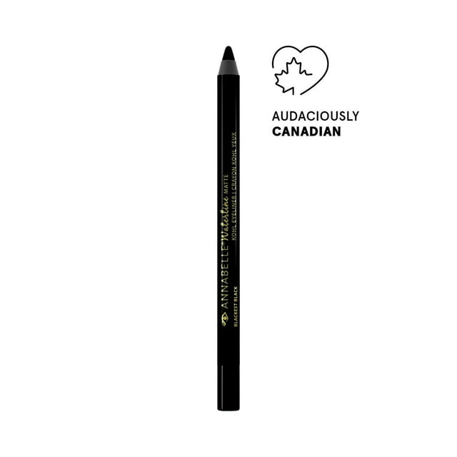 Annabelle Waterline Matte Kohl Eyeliner, Blackest Black