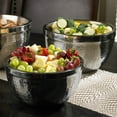 thumbnail image 4 of Artisan T704DW 5-Qt. Double Wall, Hammered Stainless Steel Serving Bowl, 4 of 4