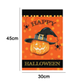 thumbnail image 2 of Arpillera vertical de doble cara, truco o trato bandera de jardín vertical de doble cara, Halloween, 2 of 5