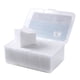 thumbnail image 1 of 1000 almohadillas finas para maquillaje facial con caja de almacenamiento, de tela no tejida, suaves para la piel, para desmaquillar el rostro., 1 of 7