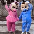 thumbnail image 2 of Mascota de oso de peluche, conejito, boda, publicidad, evento, disfraz, fiesta, espectáculos de anime, accesorios sorpresa para adultos, 2 of 4