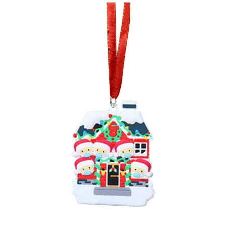 

Veki Christmas Personalized Christmas Elderly Decoration Face Mask Decorations Pendant Family Home Decor Stain Glass Birds on A Wire
