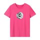 thumbnail image 1 of Camiseta básica de verano con cuello redondo y estilo para mujer, para senderismo, viajes, Camping XL, 1 of 7