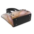 thumbnail image 4 of Single Shoulder Bag Rivet Bag 7.48×7.48×3.94in Removable Shoulder Belt Can Be Held Or Diagonal Across A Variety Of Matching Styles Lightpink White Gold Marble, 4 of 6