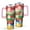 Pioneer Flower-3, variant on OBREWU Pioneer Flower Tumbler with Handle and Lid,Pioneer Flower 40oz Double Wall Vacuum Insulated Tumbler,Cups Gift for Women and Men