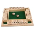 thumbnail image 2 of Jeu de Société Shut The Box Ensemble de Chiffres Boisson Jeu Familial, 2 of 6