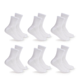thumbnail image 2 of All Day Comfort Mid Crew Socks for Women, Sizes 4-10 (6 Pack), 2 of 2