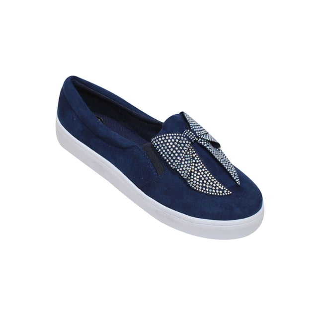 MOCASIN CASUAL LEON MUJER AZUL GAMUZA 4039 LEON 4039p