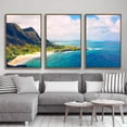 thumbnail image 3 of IDEA4WALL Framed Canvas Wall Art for Living Room, Bedroom Ocean Sea Beach Canvas Prints for Modern Home Decoration Ready to Hang, 3 of 4