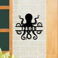 thumbnail image 2 of Handmadetneonsign Octopus Address House Number, Octopus Home Address Metal, Octopus Metal Wall Sign 63790, 2 of 5