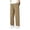 Yellow, variant on Pants for Men Drawstring Elastic Waist Straight Leg Full Length Trousers Casual Loose Fitted Basic Trousers with Pockets