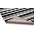 thumbnail image 3 of CPDD Kings Court Uni Rayures Modernes Gris Lignes Géométriques 2 Pieds x 3 Pieds Tapis Accent Intérieur/extérieur CPDD Gris 2 Pi x 3 Pi, 3 of 6