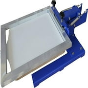 PreAsion Tiltable 1 Color Screen Press Desktop Screen Printing Equipment With Adjuestable Pallet