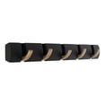 thumbnail image 4 of perchero flip 5 ganchos negro/oro, 4 of 5