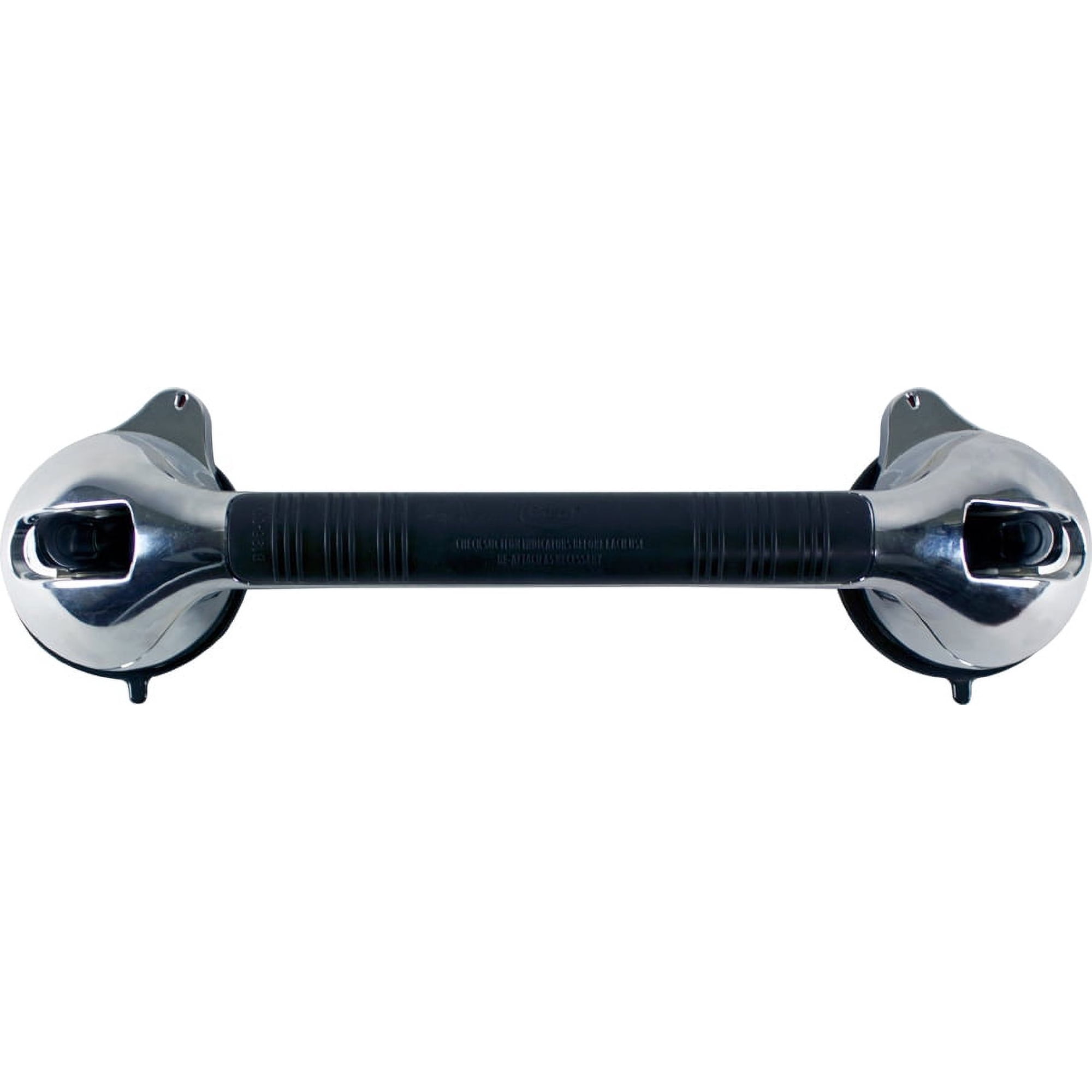 Carex Chrome Ultra Grip Bath Grab Bar Handle, 16", 250 lb Weight Capacity