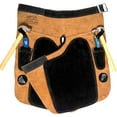 thumbnail image 3 of Equine Care Leather Farrier Apron Chaps 25" Hoof Knife Pockets Hoof Nail Magnets, 3 of 5