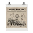 thumbnail image 2 of Print: Les Rois S'en Vont-- Bon Voyage!, circa 1848, 2 of 4