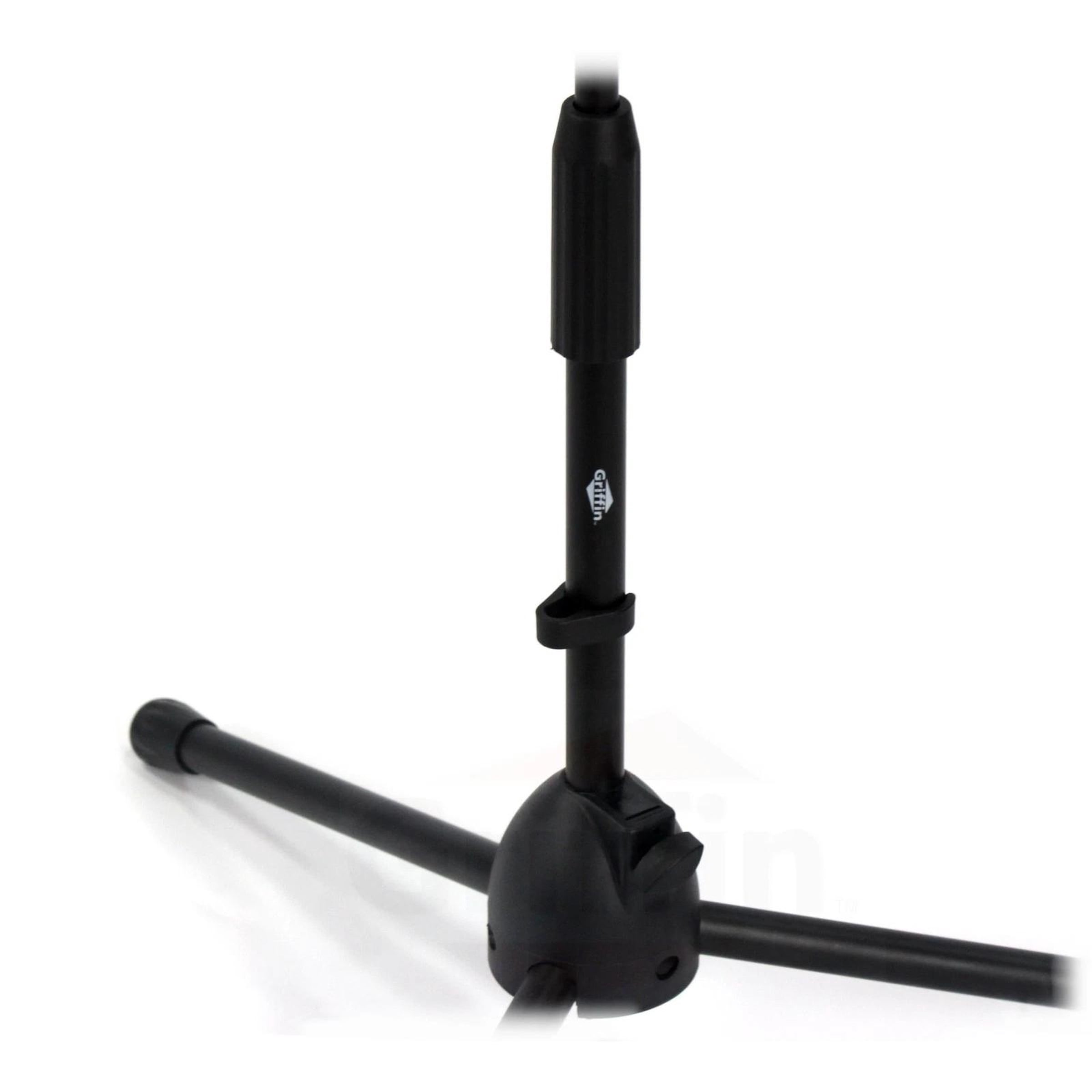 Short Mic Stand 2x BUNDLE | Telescoping Boom Guitar Amplifiers Bass Drum Desktop