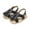 Black, variant on 2025 Trendy Toddler Sandals with Tassel Details, Open-Toe Beach Shoes for Baby Boys First Walkers, Flexible Sole Summer Footwear for Seaside Adventures