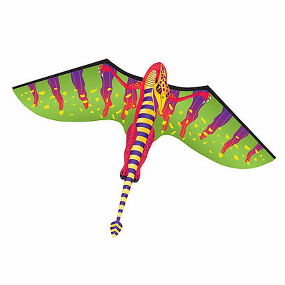 WindNSun MiniKite Mini Mylar Kite Ready to Fly Pterodactyl 6.25