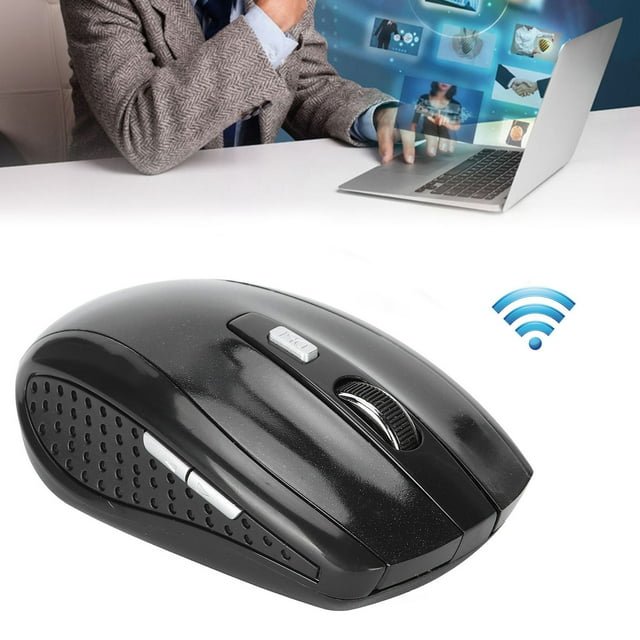 Souris d'Ordinateur, Souris d'Ordinateur Portable Professionnelle et Intelligente Robuste pour Femme pour Ordinateur pour Homme pour Ordinateur Portable Noir