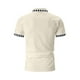 thumbnail image 4 of Los Hombres de Manga Corta Botón Arriba Camisa Casual Botón Cardigan Bolsillo Turndown Cuello Blusa Camisa, Poliéster, 4 of 7