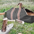 thumbnail image 2 of braveheart Canvas Log Carrier Tote Bag Accessories Multifunctional Practical Wood Storage Holder for Camping, 2 of 4