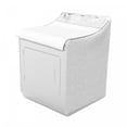 thumbnail image 2 of Grey and White Washer Cover, Futuristic Pattern with Small Grey Squares and Optical Effect, Suitable for Dryer and Washing Machine, 29" x 28" x 40", Grey Pale Grey and White, by Ambesonne, 2 of 3