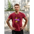 thumbnail image 2 of Graffiti Style Happy Dead Faces T-Shirt Men -Image by Shutterstock, Male 5X-Large, 2 of 4